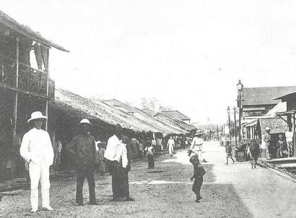 Salah Satu Kawasan Kota Balikpapan 1908
